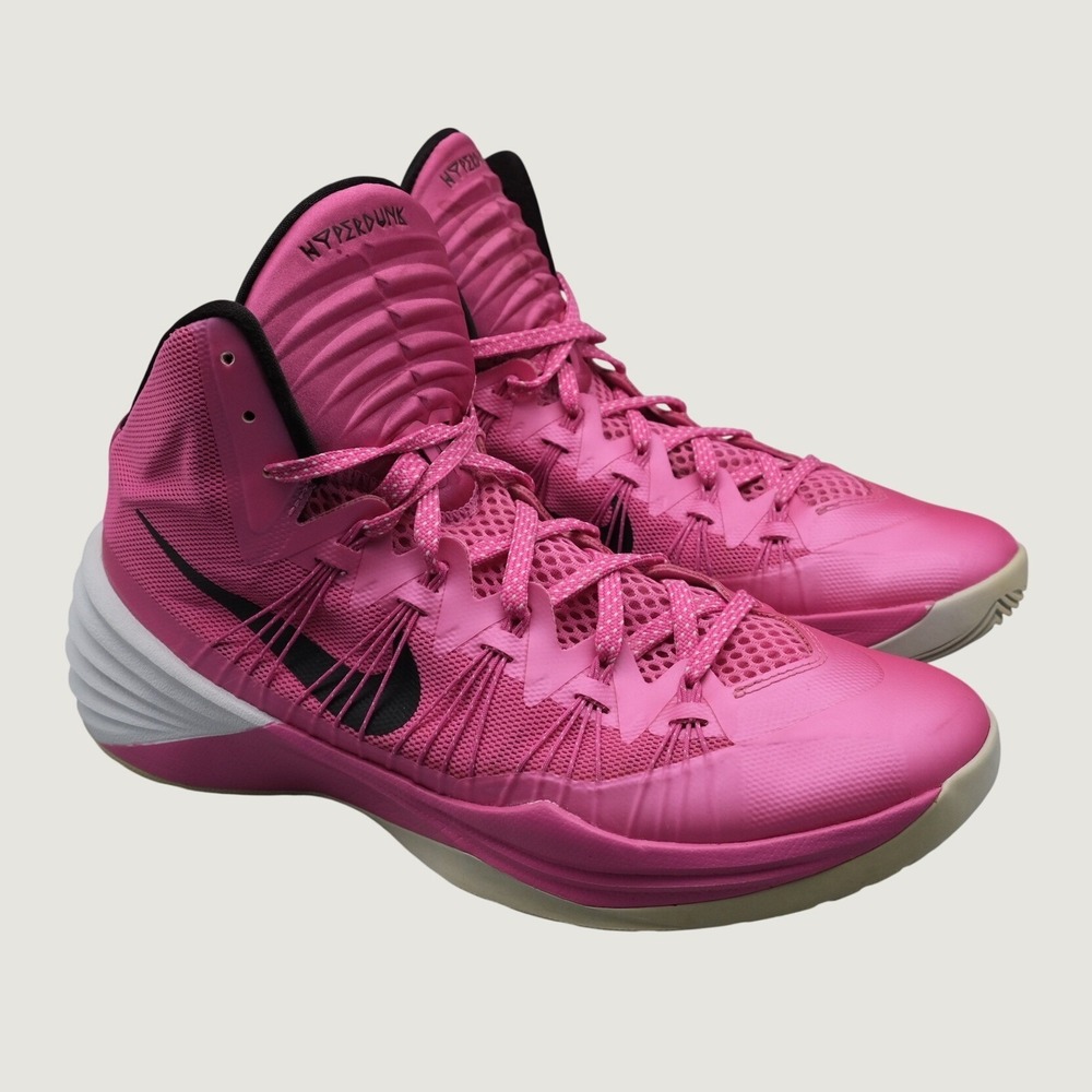 Nike Hyperdunk 2013 Think Pink Kay Yow Fight Cancer 10.5 Pink Black 599537-601